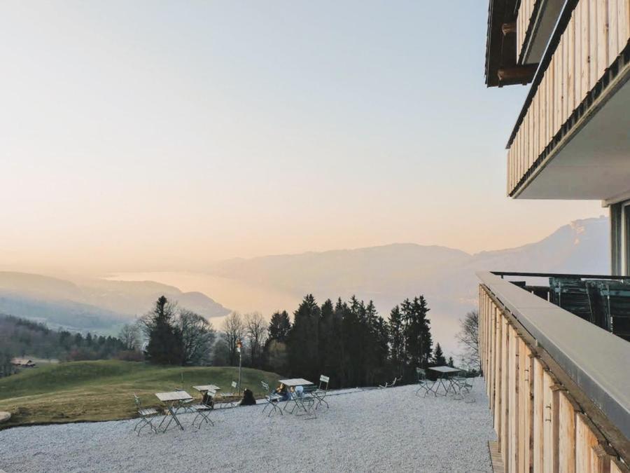 Auszeit-Hotel Z Aeschiried Aeschi Bei Spiez Экстерьер фото