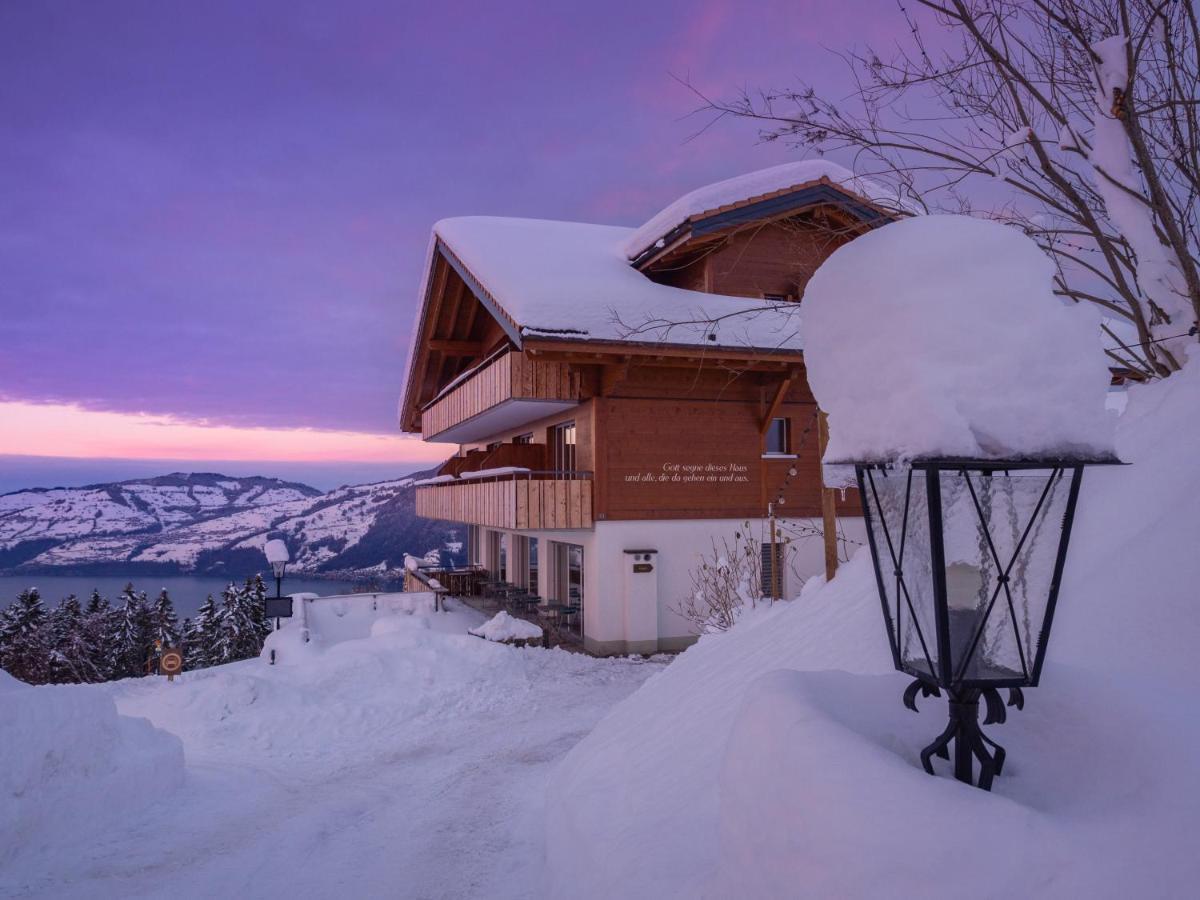 Auszeit-Hotel Z Aeschiried Aeschi Bei Spiez Экстерьер фото