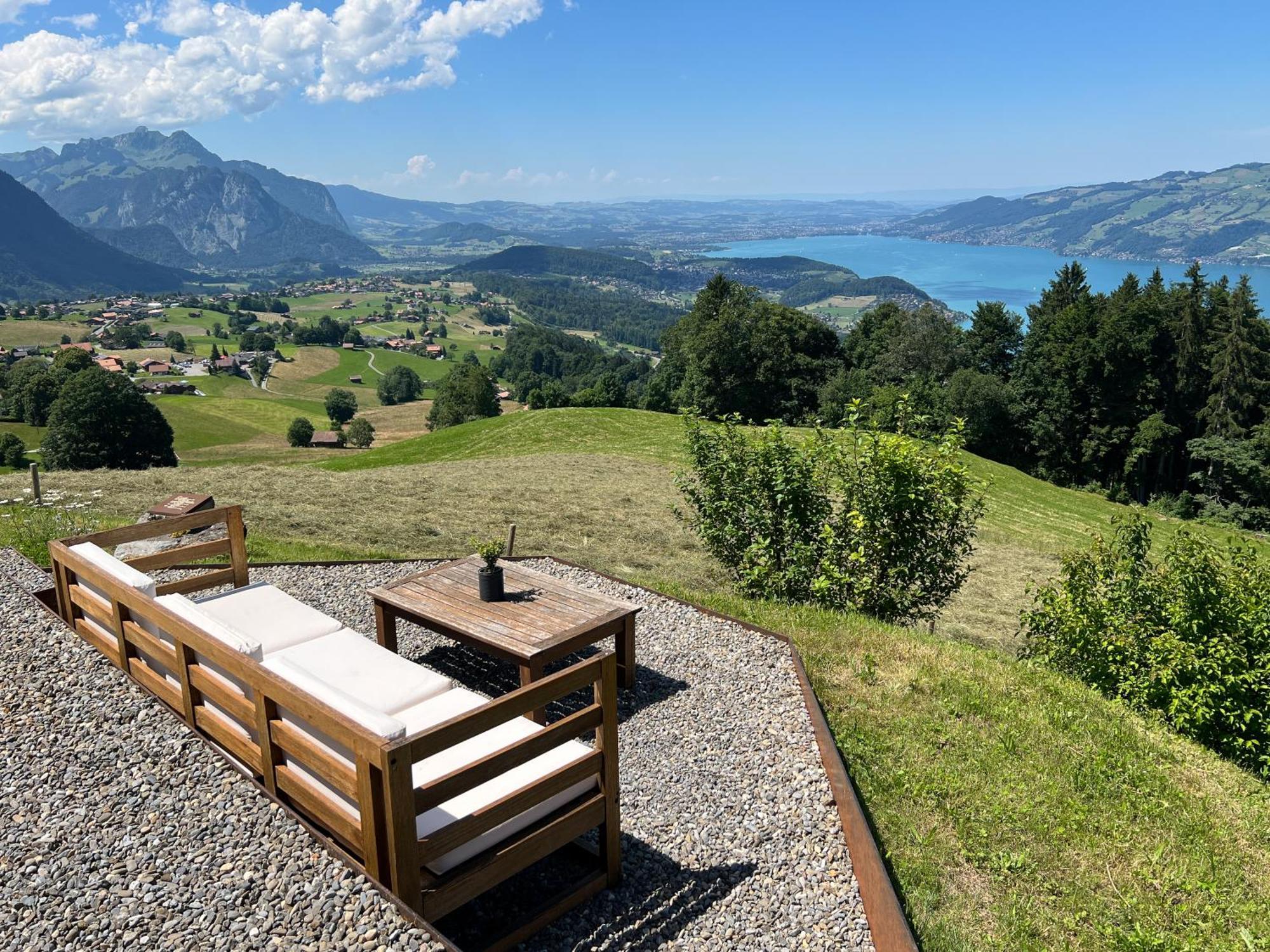 Auszeit-Hotel Z Aeschiried Aeschi Bei Spiez Экстерьер фото