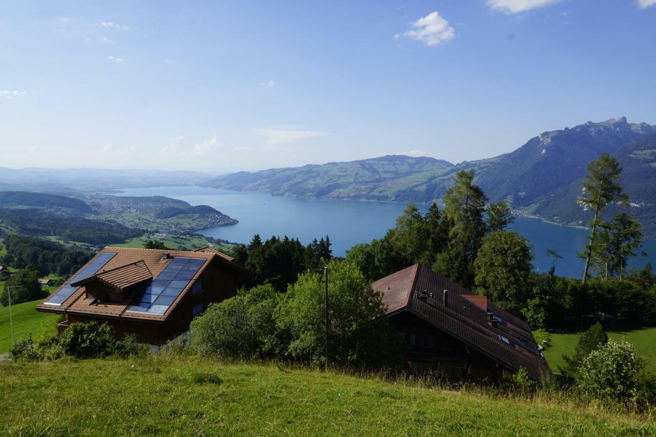 Auszeit-Hotel Z Aeschiried Aeschi Bei Spiez Экстерьер фото
